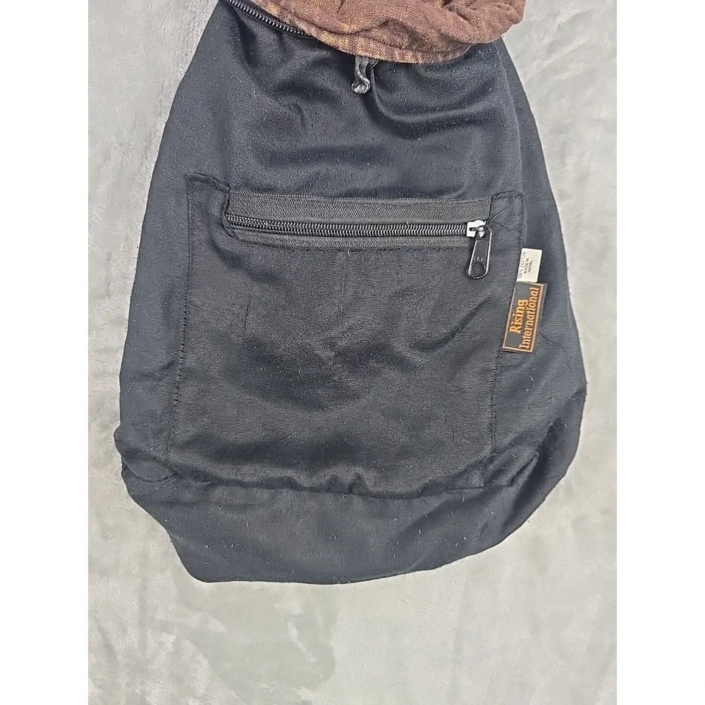 Boho Patchwork Shoulder Bag Sack Rising International‎ Nepal Hippie Indie Sleaze